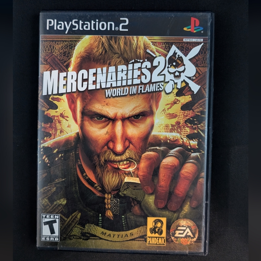 In box PlayStation 2 Mercenaries 2